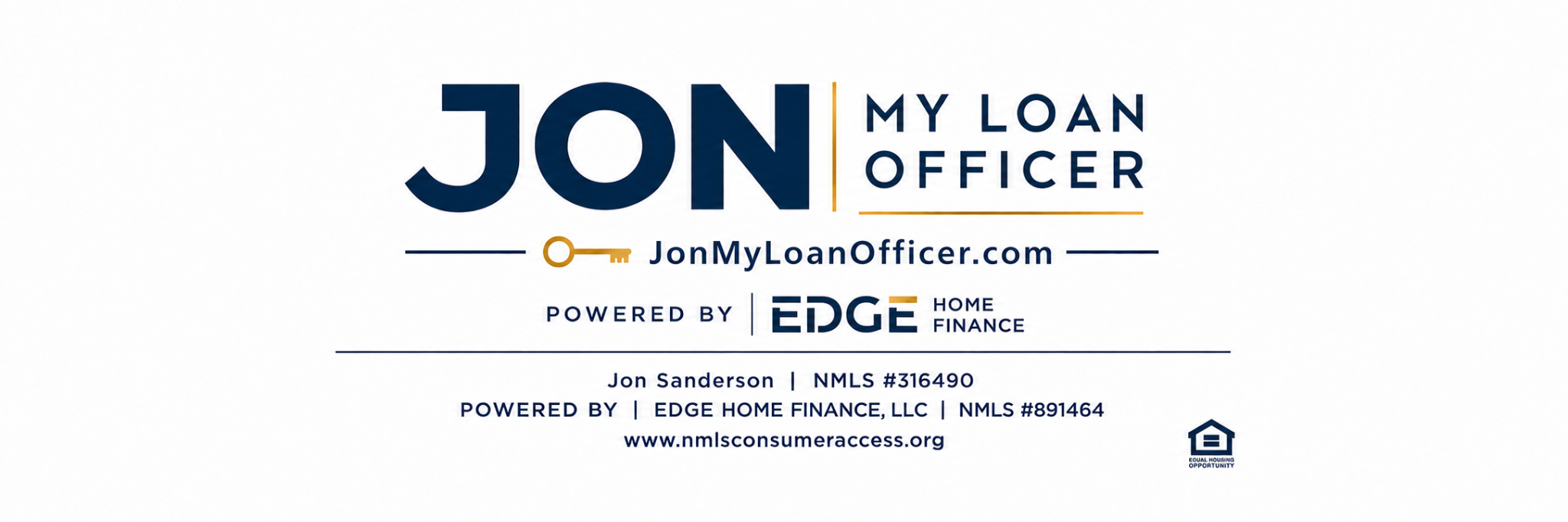 Jon My Loan Officer, powered by Edge Home Finance, LLC; Jon Sanderson NMLS 316490